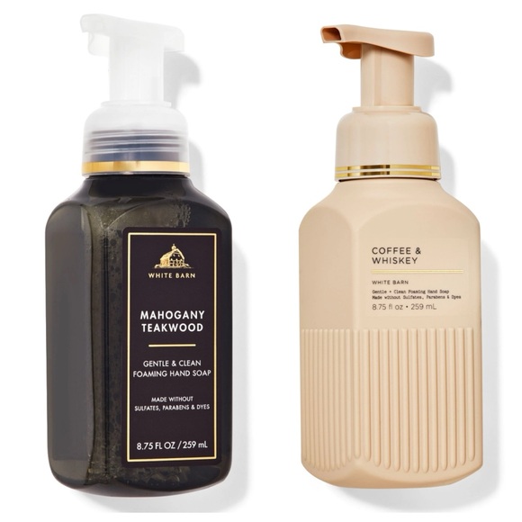 NEW BATH & BODY WORKS | Foaming Hand Soaps Coffee & Whiskey Mahogany Teakwood - Picture 7 of 7